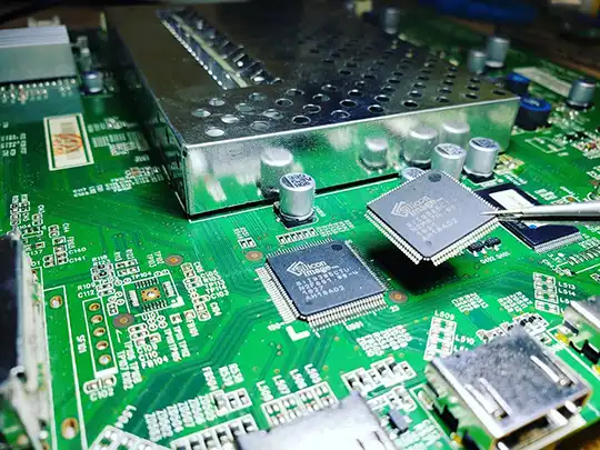 replacing a computer chip